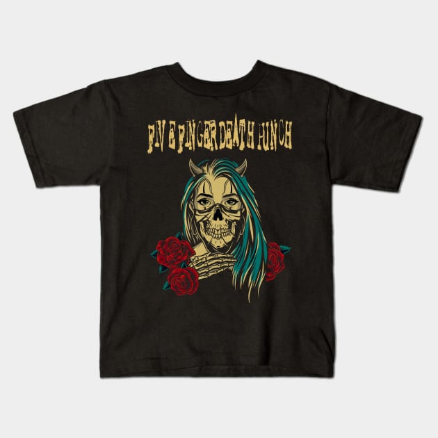 five finger death punch Kids T-Shirt by Sad is treu